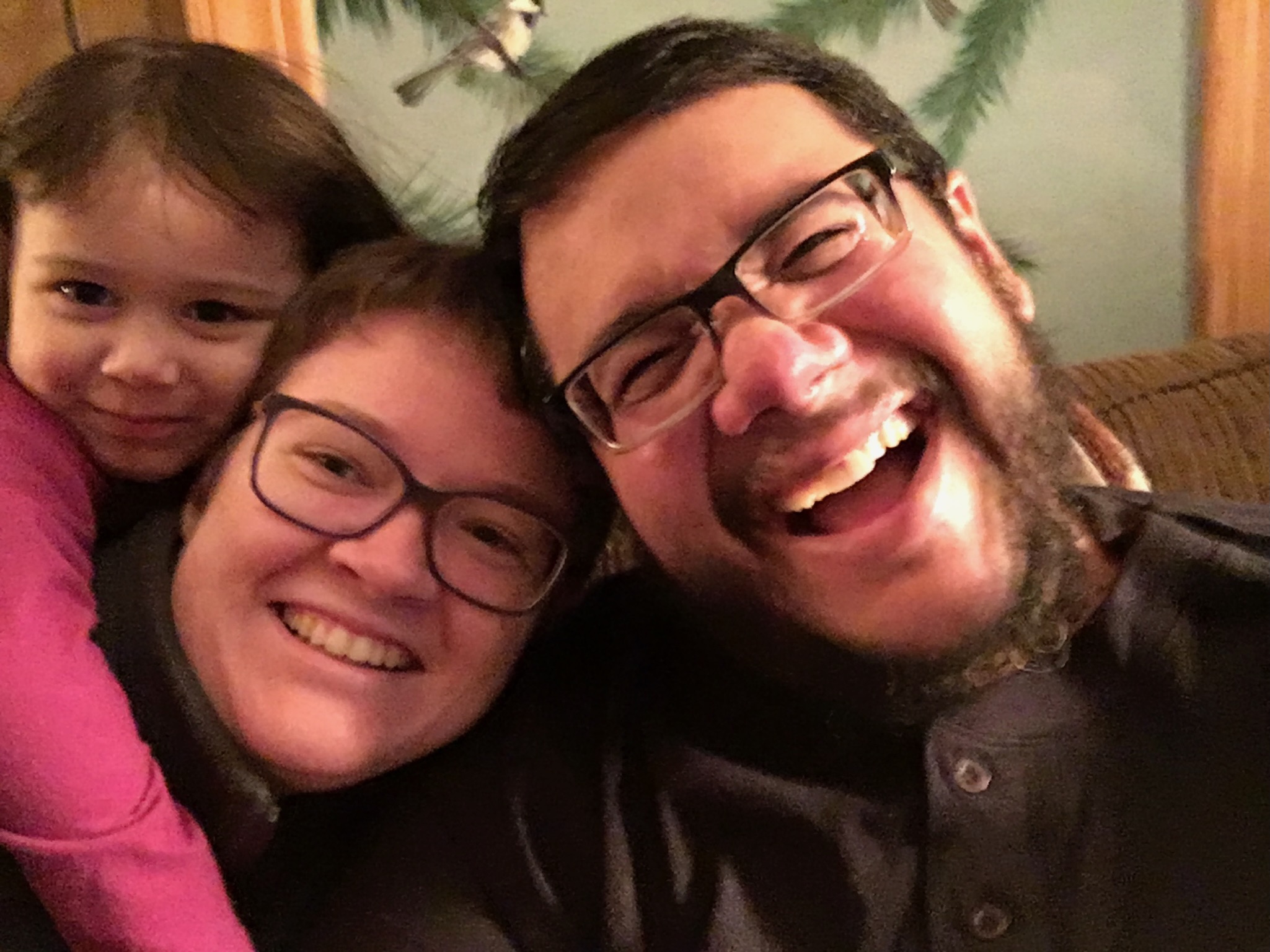 Pedro Galicia and his family